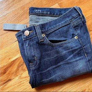 J.Crew Toothpick Ankle Jeans